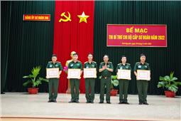 Sư đoàn 346 tổ chức thi bí thư chi bộ